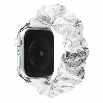 Elastický pásik pre chytré hodinky Apple Watch 40 mm (5.série) - bielo čierny