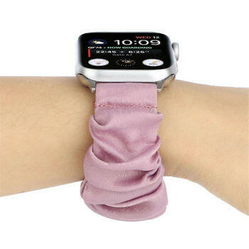 Elastický pásik pre chytré hodinky Apple Watch 44 mm (4.série) - bielo čierny