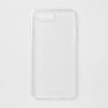 Ultratenký plastový kryt pre Apple iPhone 8 Plus - priehľadný