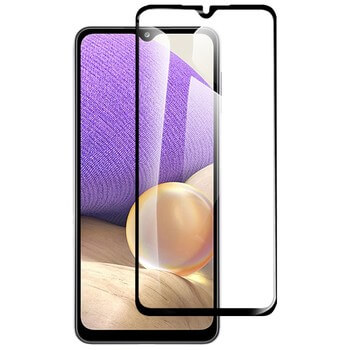 3x SES 3D ochranné tvrdené sklo pre Samsung Galaxy A32 5G A326B - čierne - 2+1 zdarma