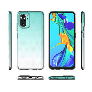Silikónový obal pre Xiaomi Redmi Note 10 Pro - priehľadný