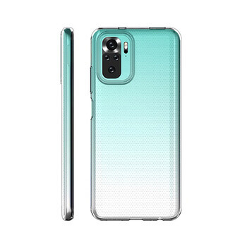 Silikónový obal pre Xiaomi Redmi Note 10S - priehľadný