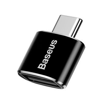 Baseus Redukce adaptér s adaptér USB-C samec/USB samice čierna