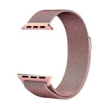 Elegantný kovový pásik pre chytré hodinky Apple Watch 38 mm (1.série) - strieborný