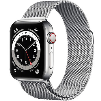 Elegantný kovový pásik pre chytré hodinky Apple Watch 42 mm (2.+3.série) - strieborný