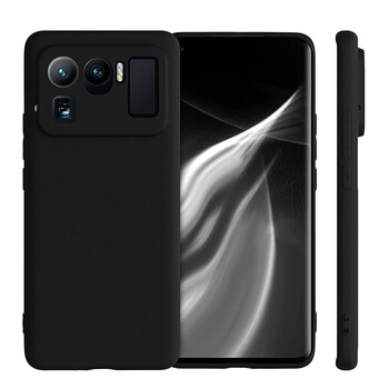 Extrapevný silikónový ochranný kryt pre Xiaomi Mi 11 Ultra - čierny