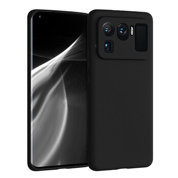 Extrapevný silikónový ochranný kryt pre Xiaomi Mi 11 Ultra - čierny