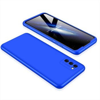 Ochranný 360 ° celotelový plastový kryt pre Samsung Galaxy A32 SM-A325F 4G - modrý