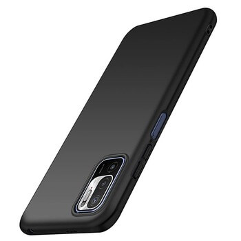 Ochranný plastový kryt pre Xiaomi Redmi Note 10 5G - čierny