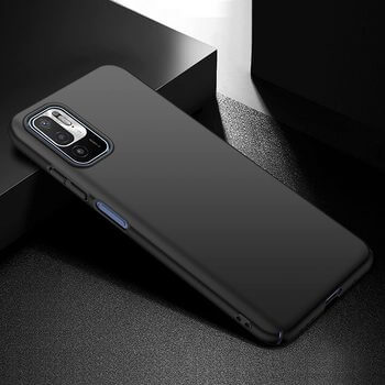Ochranný plastový kryt pre Xiaomi Redmi Note 10 5G - čierny