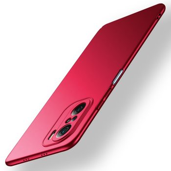 Ochranný plastový kryt pre Xiaomi Poco F3 - červený