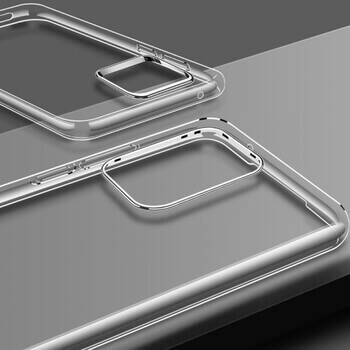 Ultratenký plastový kryt pre Samsung Galaxy S20+ G985F - priehľadný