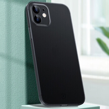 Ochranný plastový kryt pre Apple iPhone 13 mini - čierny