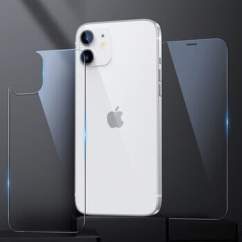 3x Zadné ochranné tvrdené sklo pre Apple iPhone 13 mini - 2+1 zdarma