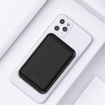 Magnetická externí baterie power banka pro bezdrátové nabíjení 5000 mAh pre Apple iPhone 13 mini