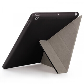 2v1 Smart flip cover + zadný silikónový ochranný obal pre Apple iPad 10.2" 2021 (9. generace) - čierny