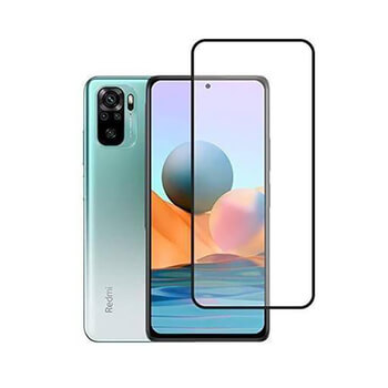 3D ochranné tvrdené sklo s rámčekom pre Xiaomi Redmi Note 10 - čierne