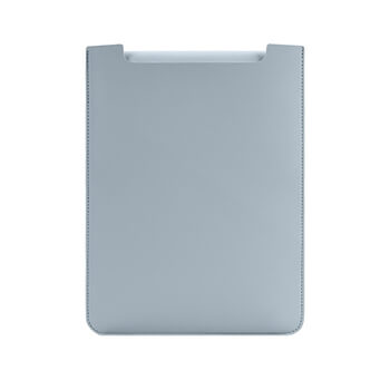 Ochranný koženkový obal pro Apple Macbook Air 13" (2012-2017) - svetlo modrý