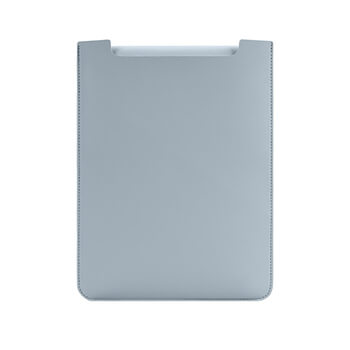 Ochranný koženkový obal pro Apple Macbook Pro 15" Retina - svetlo modrý