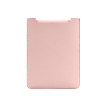 Ochranný koženkový obal pre Apple MacBook Pro 15" Retina - svetlo ružový