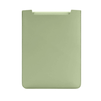 Ochranný koženkový obal pre Apple MacBook Air 13" (2018-2020) - svetlo zelený