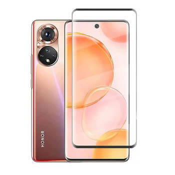 3D ochranné tvrdené sklo pre Honor 50 5G - čierne