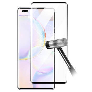 3x SES 3D ochranné tvrdené sklo pre Honor 50 5G - čierne - 2+1 zdarma