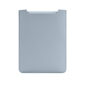 Ochranný koženkový obal pre Apple MacBook Pro 14" (2021, M1) - svetlo modrý