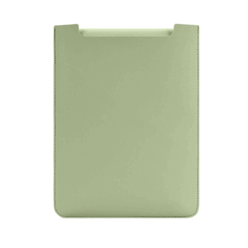 Ochranný koženkový obal pre Apple MacBook Pro 14" (2021, M1) - svetlo zelený