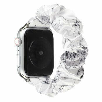 Elastický pásik pre chytré hodinky Apple Watch 41 mm (7.série) - bielo čierny