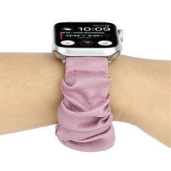Elastický pásik pre chytré hodinky Apple Watch 45 mm (7.série) - růžová