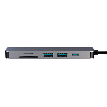 5v1 Redukce z USB-C na USB, USB 3.0, TF, PD, SD karty