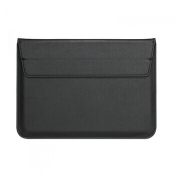 2v1 Puzdro s magnetom a stojanom z ekokože pre Apple MacBook Pro 16" (2021,M1) - čierne