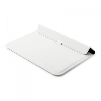 2v1 Puzdro s magnetom a stojanom z ekokože pre Apple MacBook Pro 16" (2021,M1) - biele