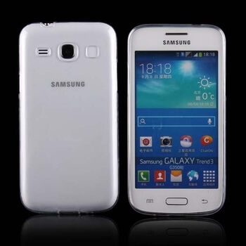 Silikónový obal pre Samsung Galaxy Core Plus G350 - priehľadný