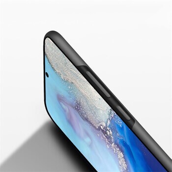 Ochranný plastový kryt pre Samsung Galaxy S21 FE 5G - čierny