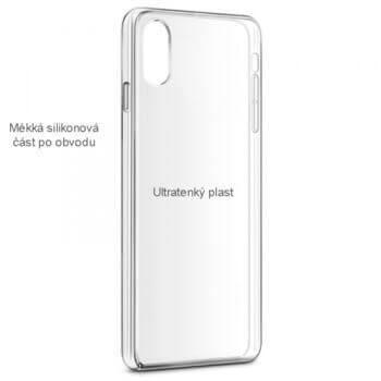 Ultratenký silikónovo-plastový kryt pre Samsung Galaxy S20 G980F - priehľadný