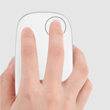 Bezdrátová dotyková myš čierna