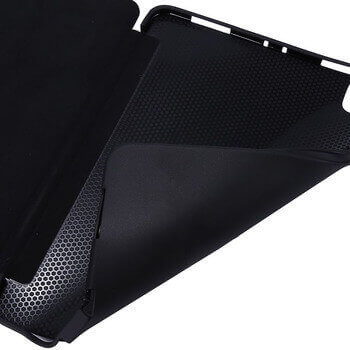 2v1 Smart flip cover + zadný silikónový ochranný obal pre Apple iPad Pro 11" 2021 M1 (3.generace) - čierny