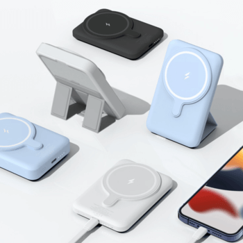 Magnetická bezdrátová nabíječka MagSafe 5000 mAh biela