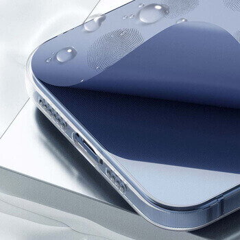Silikónový obal pre Apple iPhone 14 - priehľadný