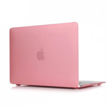 Plastový ochranný obal pre Apple MacBook Air 13,6" (2022, M2) - svetlo ružový