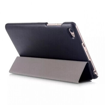 2v1 Smart flip cover + zadný plastový ochranný kryt pre Huawei MatePad Pro (MRX-W09) - čierny