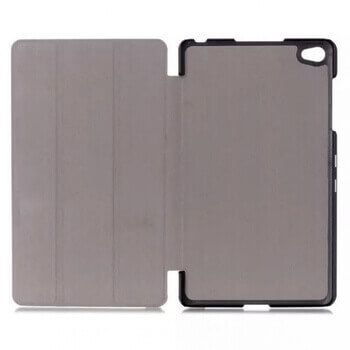 2v1 Smart flip cover + zadný plastový ochranný kryt pre Huawei MatePad 11 - čierny