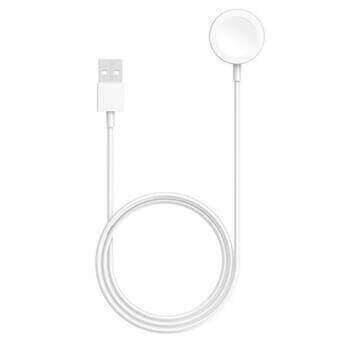 Magnetická bezdrôtová nabíjačka pre Apple Watch biela
