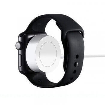 Magnetická bezdrôtová nabíjačka pre Apple Watch biela