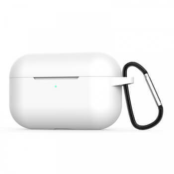 Silikónové ochranné puzdro pre Apple AirPods Pro (2.generace) - biele