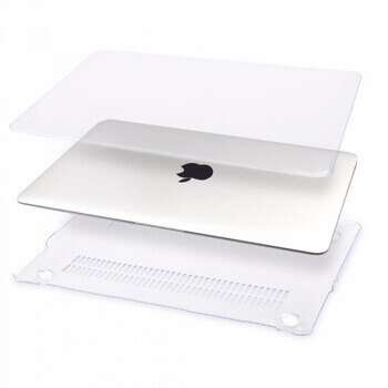 Plastový ochranný obal pre Apple MacBook Pro 13,3" (2022,M2) - svetlo ružový