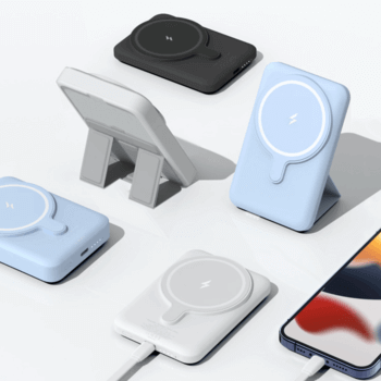 Magnetická bezdrôtová nabíjačka MagSafe 10000 mAh biela