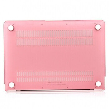 Plastový ochranný obal pre Apple MacBook Pro 16" (2023, M2 Pro, M2 Max) - svetlo ružový